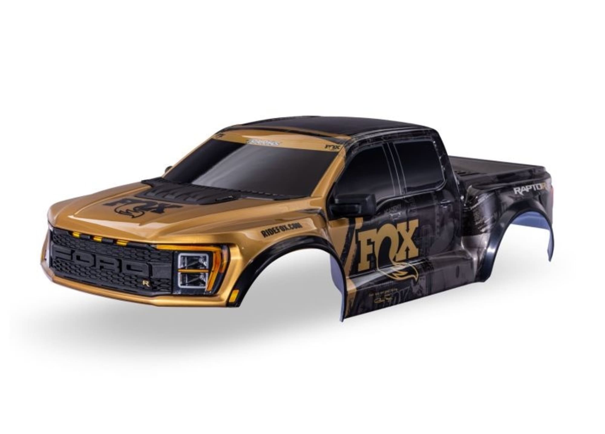 Traxxas Ford Raptor R 4X4 Special Edition Fox Karosserie inkl Anbauteile fuer RC Modelle