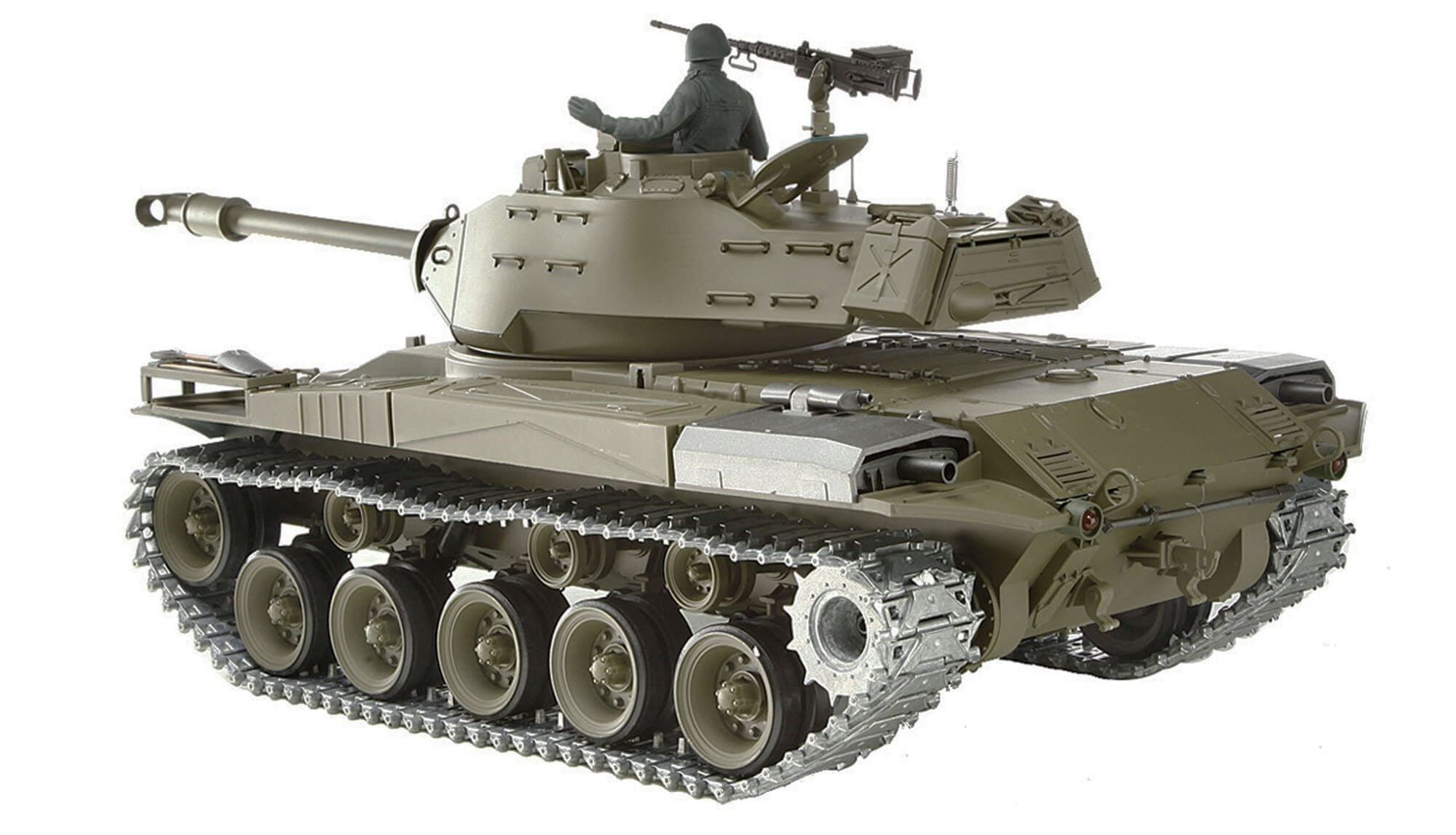 Amewi RC Panzer M41 Walker Bulldog 1_16 mit BB- und IR-Schuss