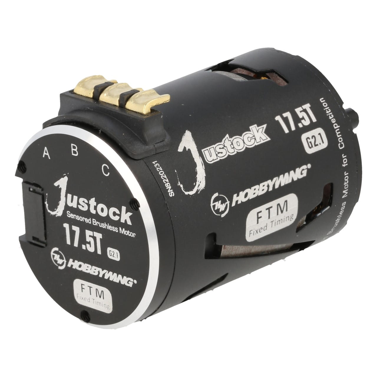 Hobbywing Xerun Justock 17 Turn G2.1 Motor 2200kV fuer 1_10 Stock - RC-Zubehoer