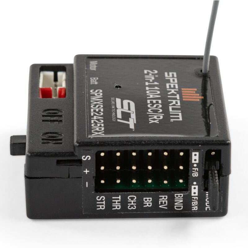 Spektrum 2n1 10a SLT ESC_RX 1_24 Scale - RC-Zubehoer