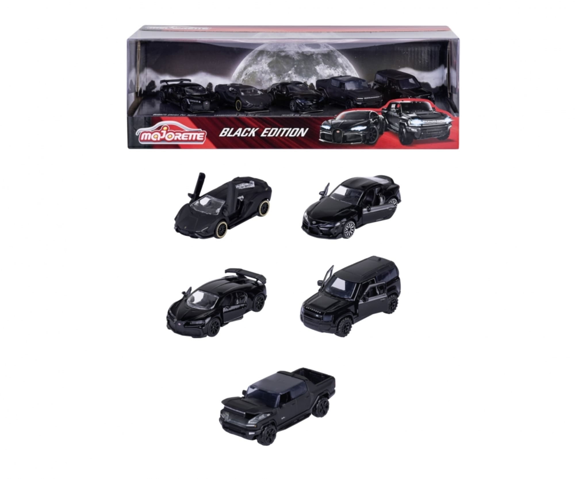 Majorette Black Edition 5 Pieces Giftpack