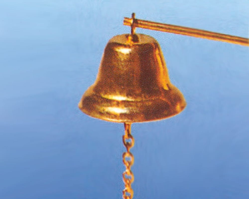 Krick Glocke mit Klöppelkette 27 mm