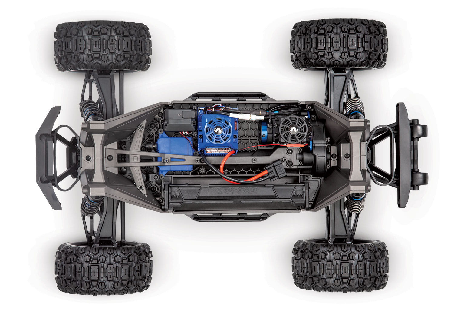 Traxxas WideMAXX Rock - Extreme Leistung - Geschwindigkeit Traxxas RC Monstertruck Wide MAXX 1:10 RTR TSM Brushless SR VXL Rock N Roll