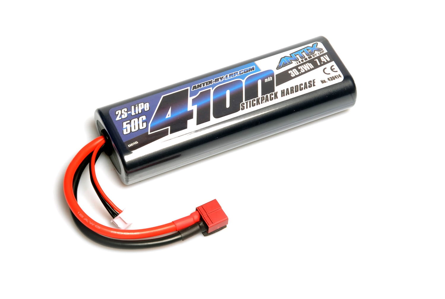 LRP ANTIX Lipo Akku 4100 7,4V 50C Car Stickpack Hardcase T-Plug LRP ANTIX Lipo Akku 4100 7,4V 50C Car Stickpack Hardcase T-Plug