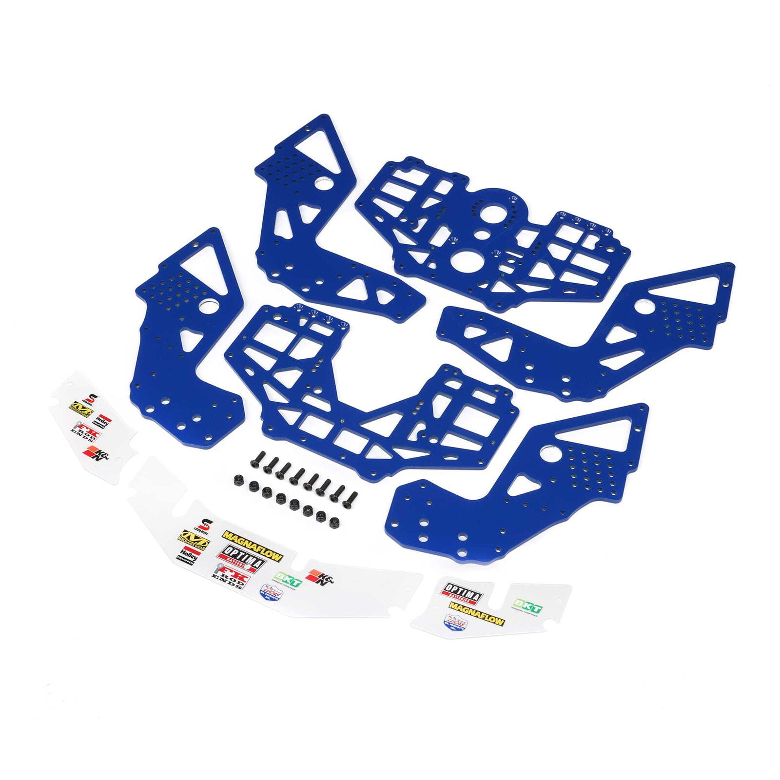 Losi Chassis Plate Set Blau_ LMT 2.0 - RC-Zubehoer