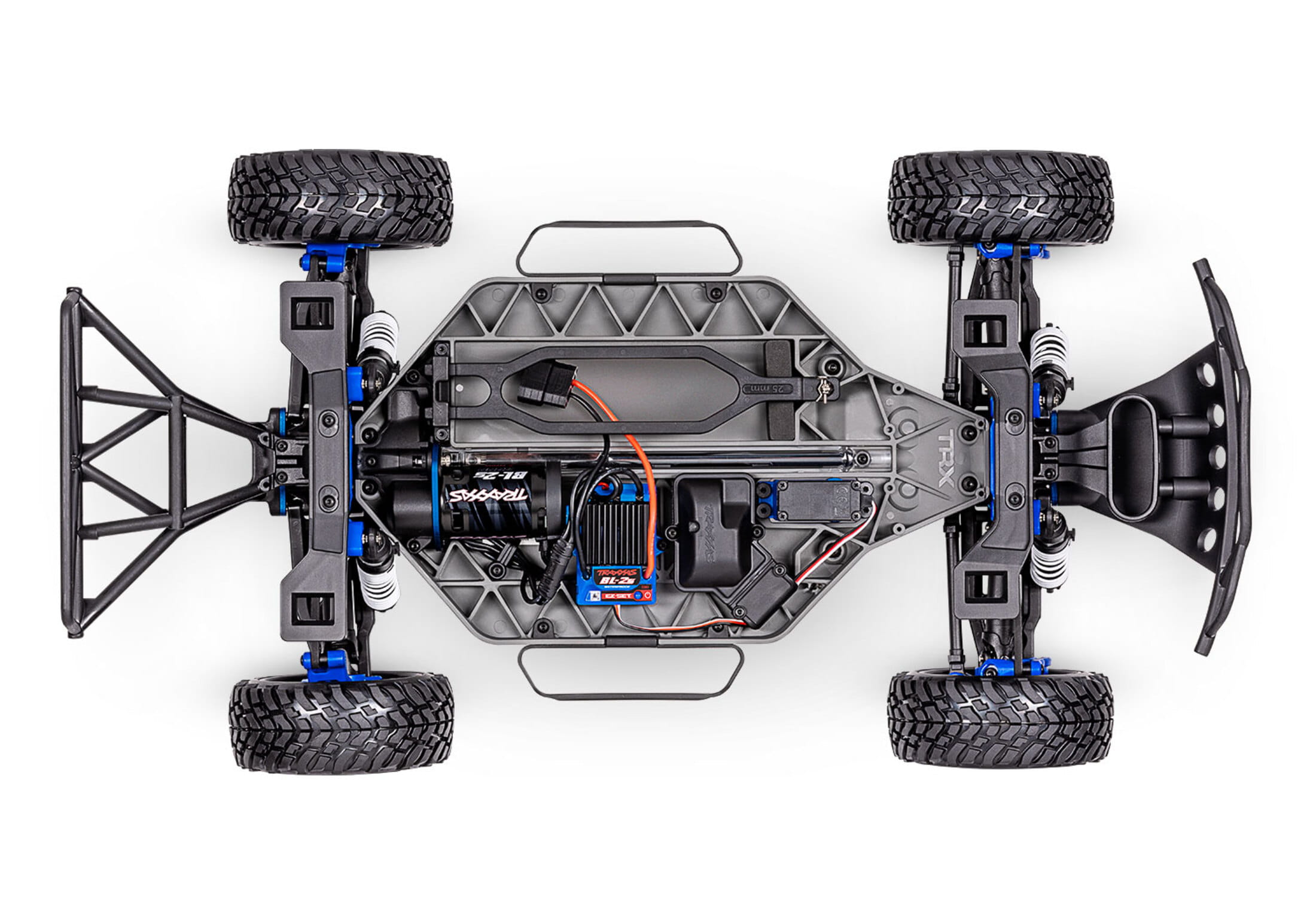 Traxxas RC Slash 4x4 Brushless 2S Short Course RTR Rot 1:10