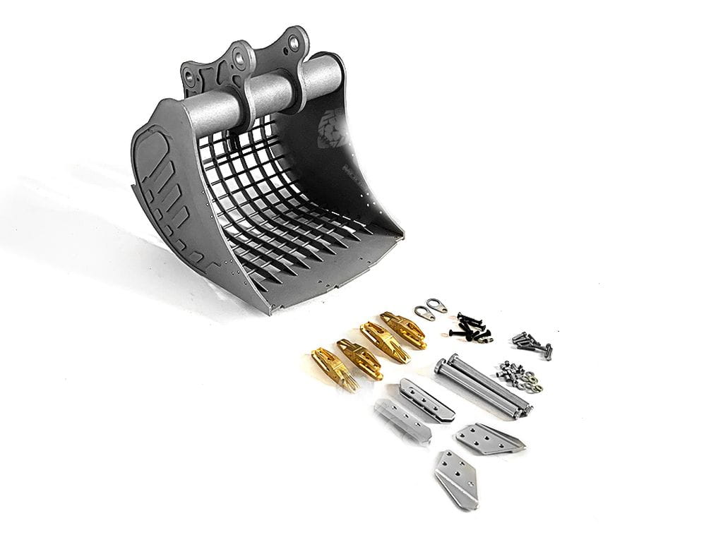 Lesu Siebschaufel fuer Bagger ET35 - RC-Zubehoer