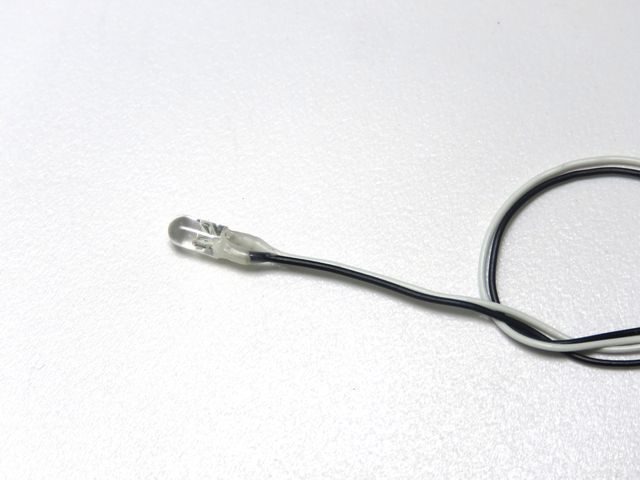 Wedico LED 6V Weiss 4000mcd 3mm ohne Kragen mit Draht 15cm - RC-Zubehoer