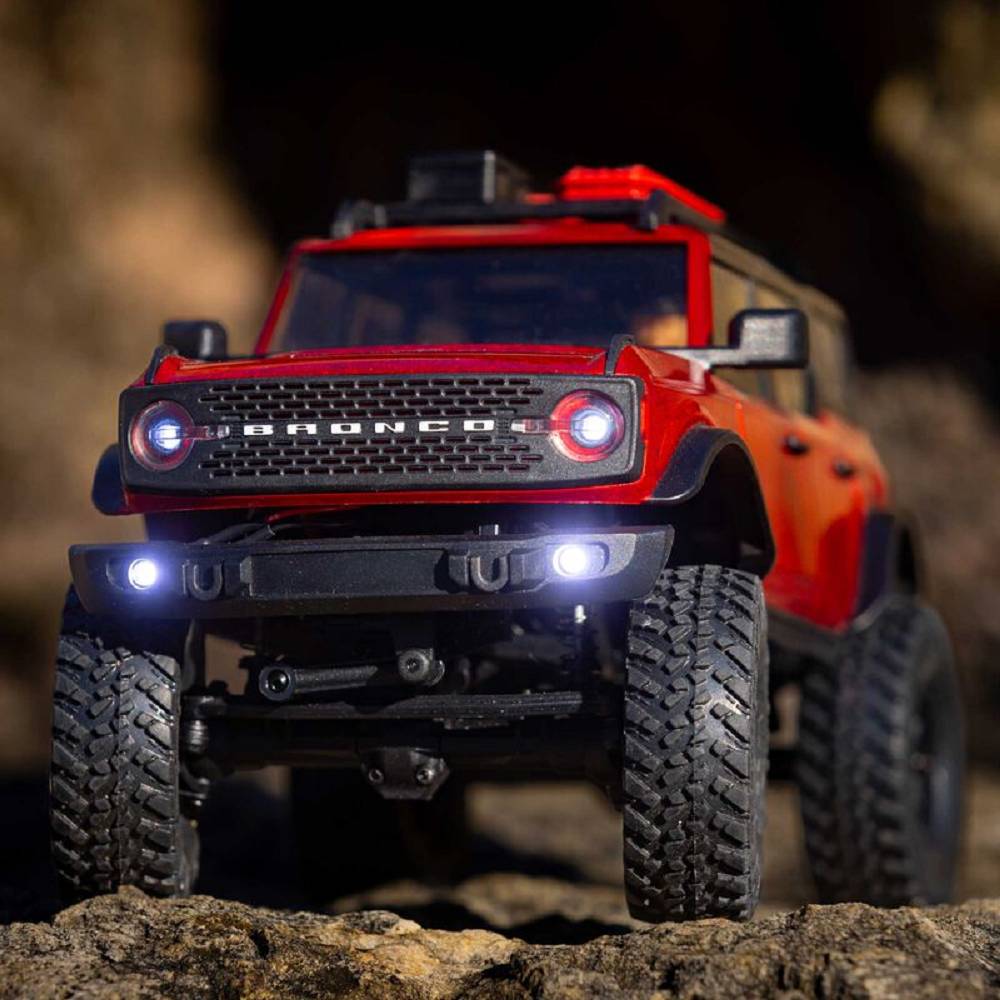 Axial RC Crawler SCX24 2021 Ford Bronco 4WD 1:24 RTR Rot Axial RC Crawler SCX24 2021 Ford Bronco 4WD 1:24 RTR Rot