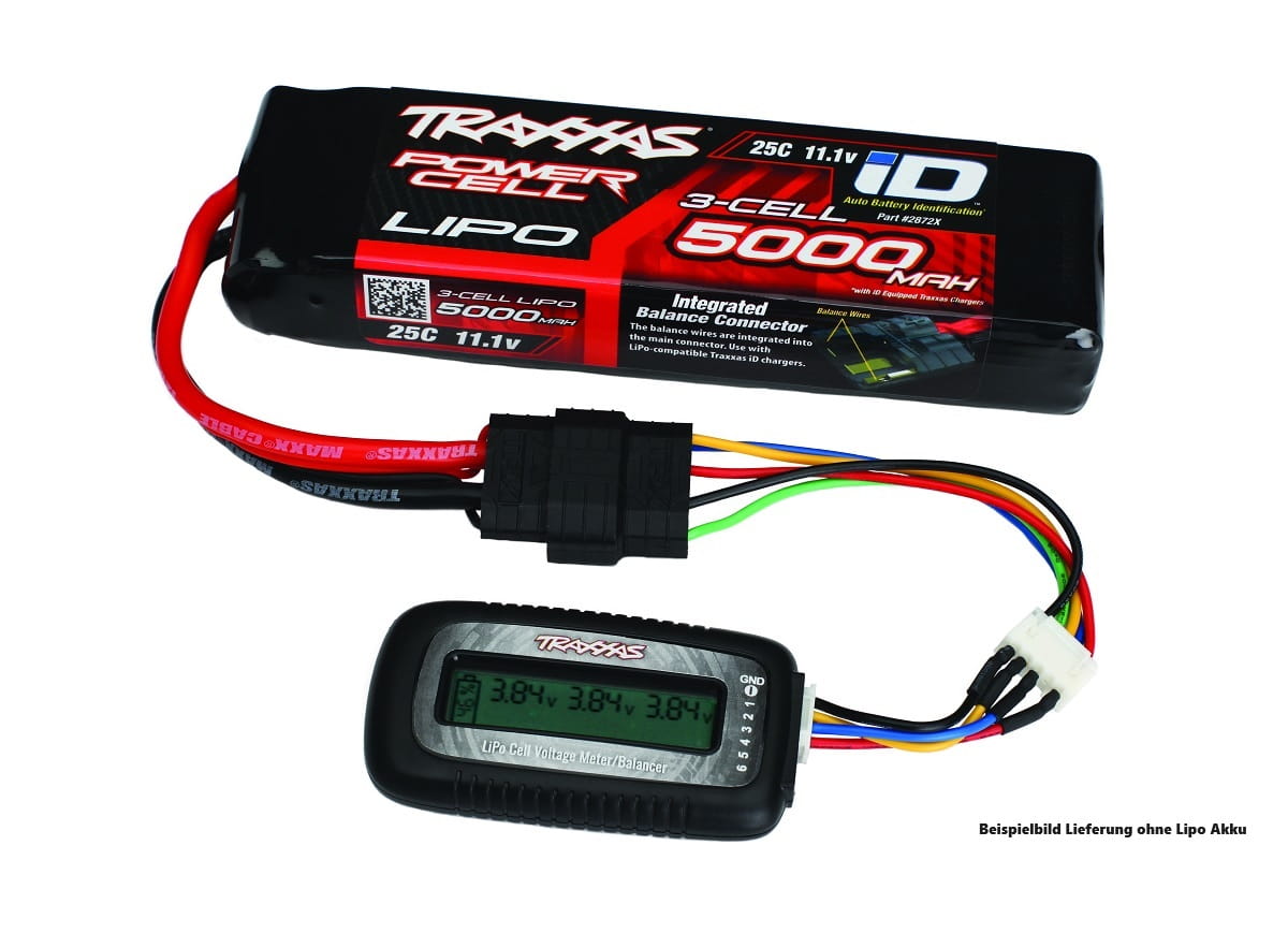 Traxxas LiPo Zellenspannungspruefer mit Balancer
