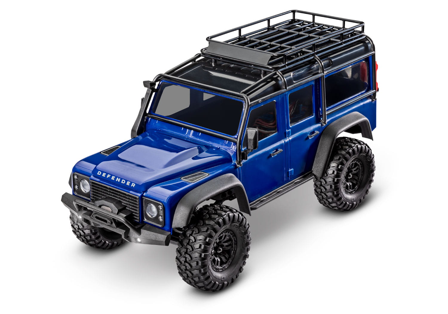 Traxxas TRX-4m Crawler LR Defender 4x4 blau RTR 1:18 inkl. Akku, Lader Traxxas TRX-4m Crawler LR Defender 4x4 blau RTR 1:18 inkl. Akku, Lader