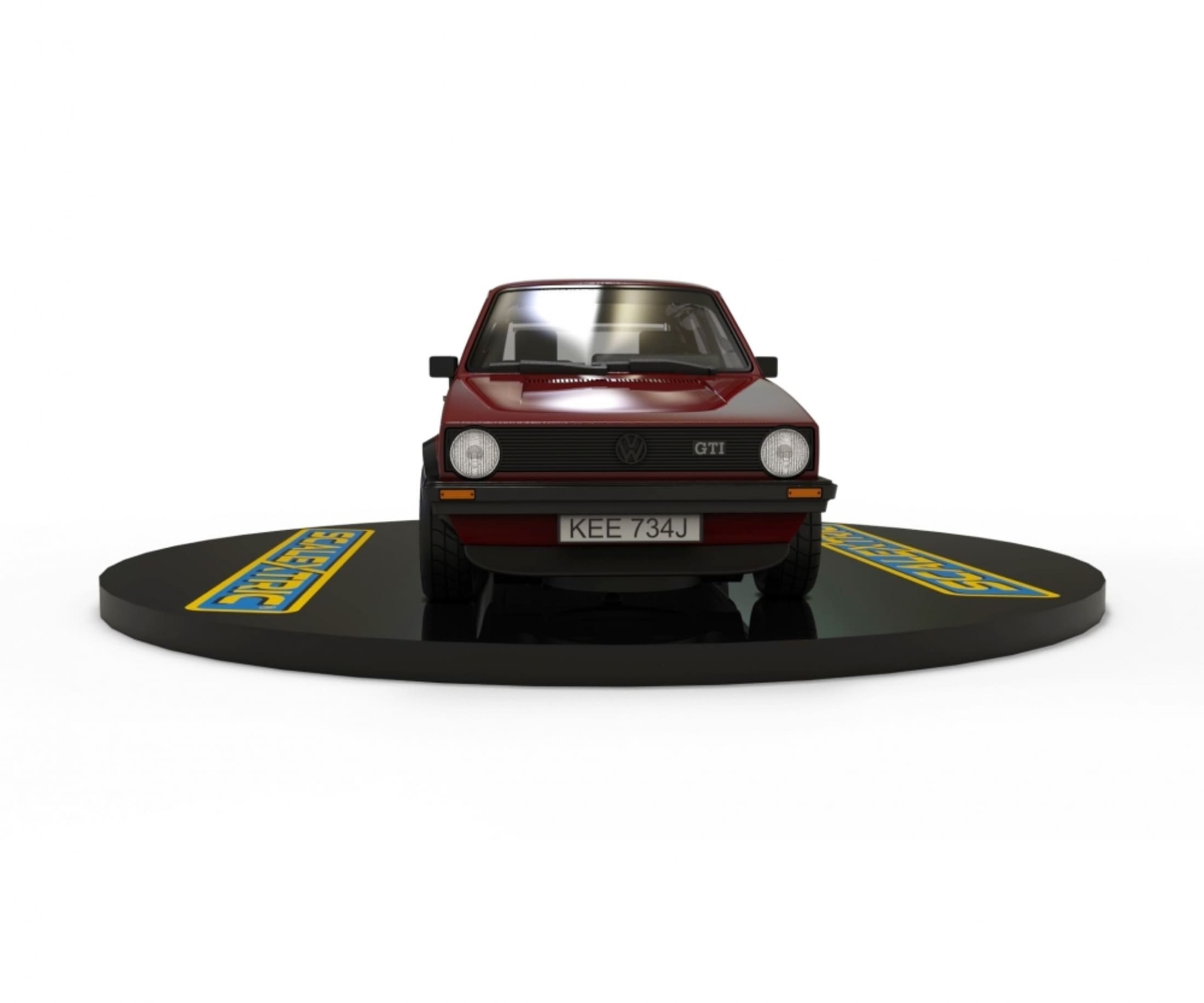 Scalextric 1_32 Volkswagen Golf GTI Mk.I Slotcar - Rennbahnauto - RC-Zubehoer