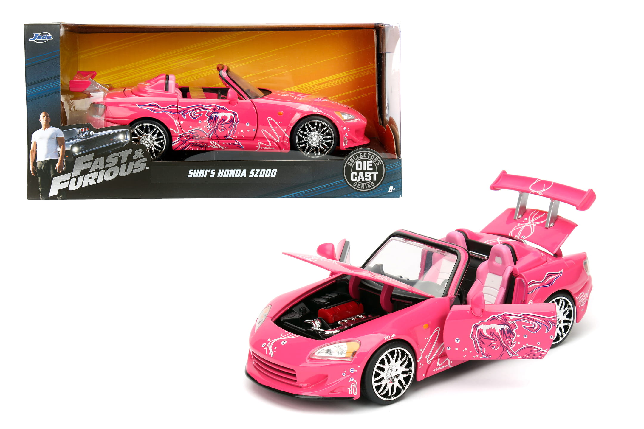 Jadatoys Honda S2000 Fast and Furious Modellauto 1 zu 24
