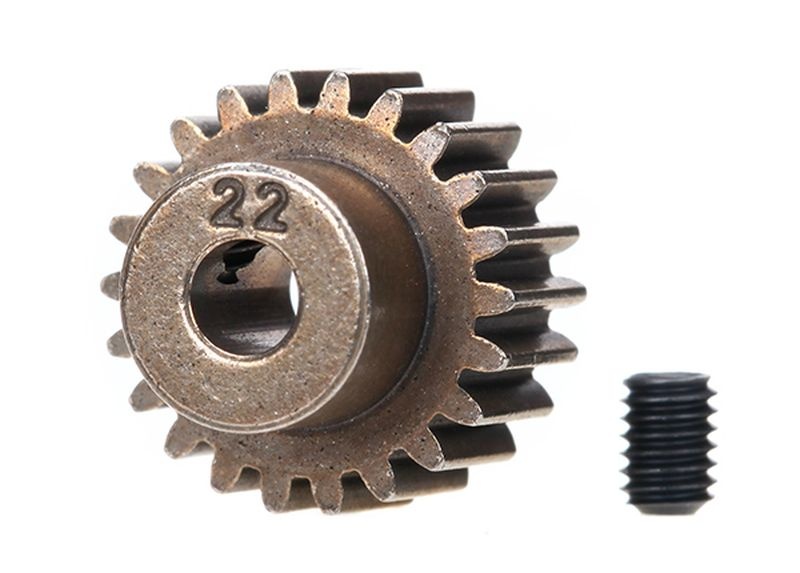 Traxxas Ritzel 22Zaehne _48-pitch_ _ set screw - RC-Zubehoer