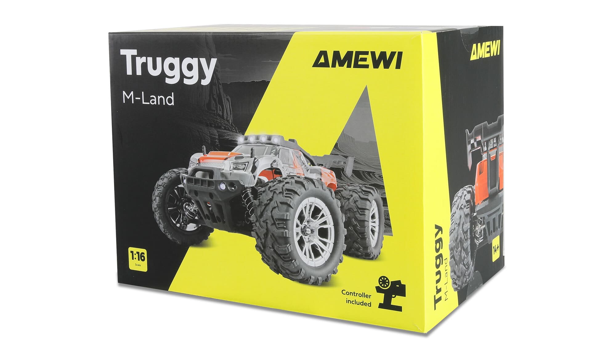 Amewi M-Land Truggy RC Auto 4WD 1_16 RTR blau