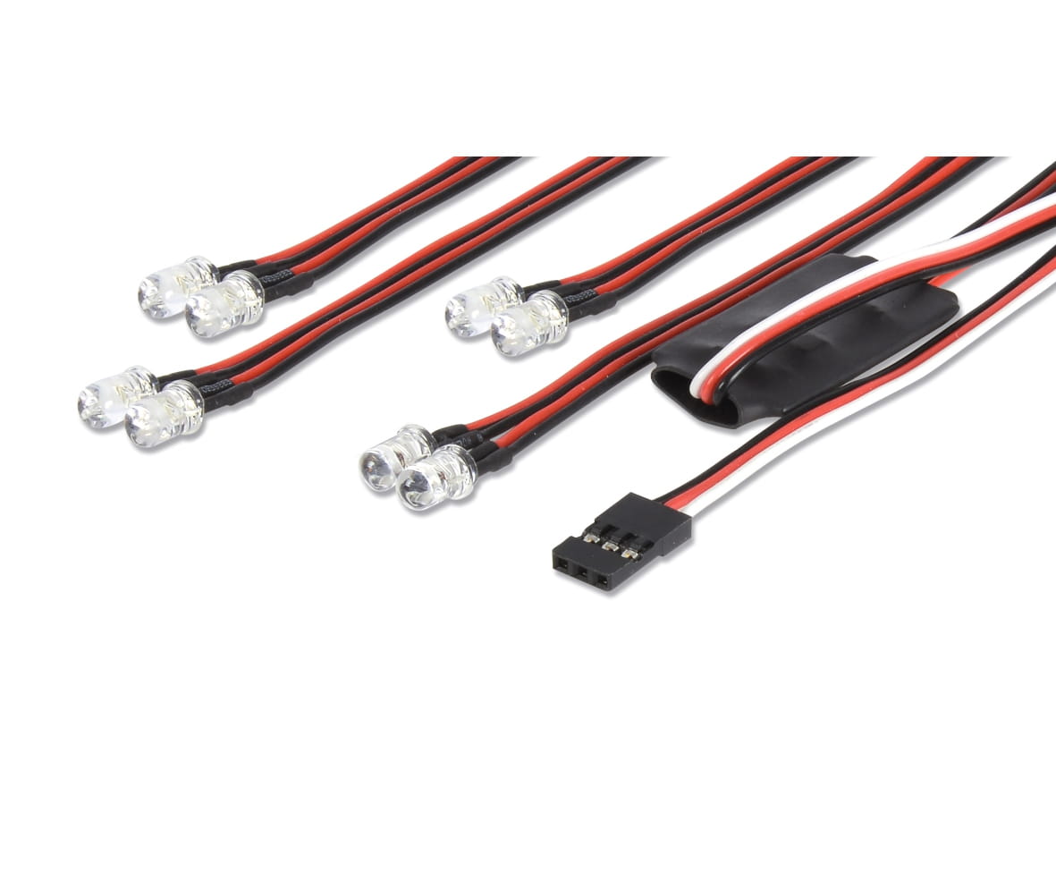 Carson LED Licht-Set 4+4 über Radio