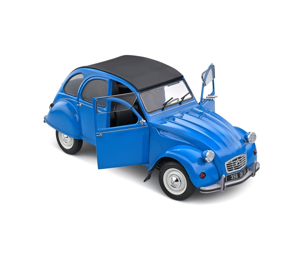 Solido 1:18 Citroen 2CV6 bl. Petrole Modellauto