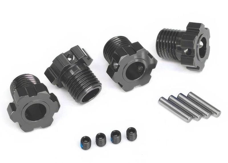 Traxxas Radmitnehmer 17mm splined grau - RC-Zubehoer