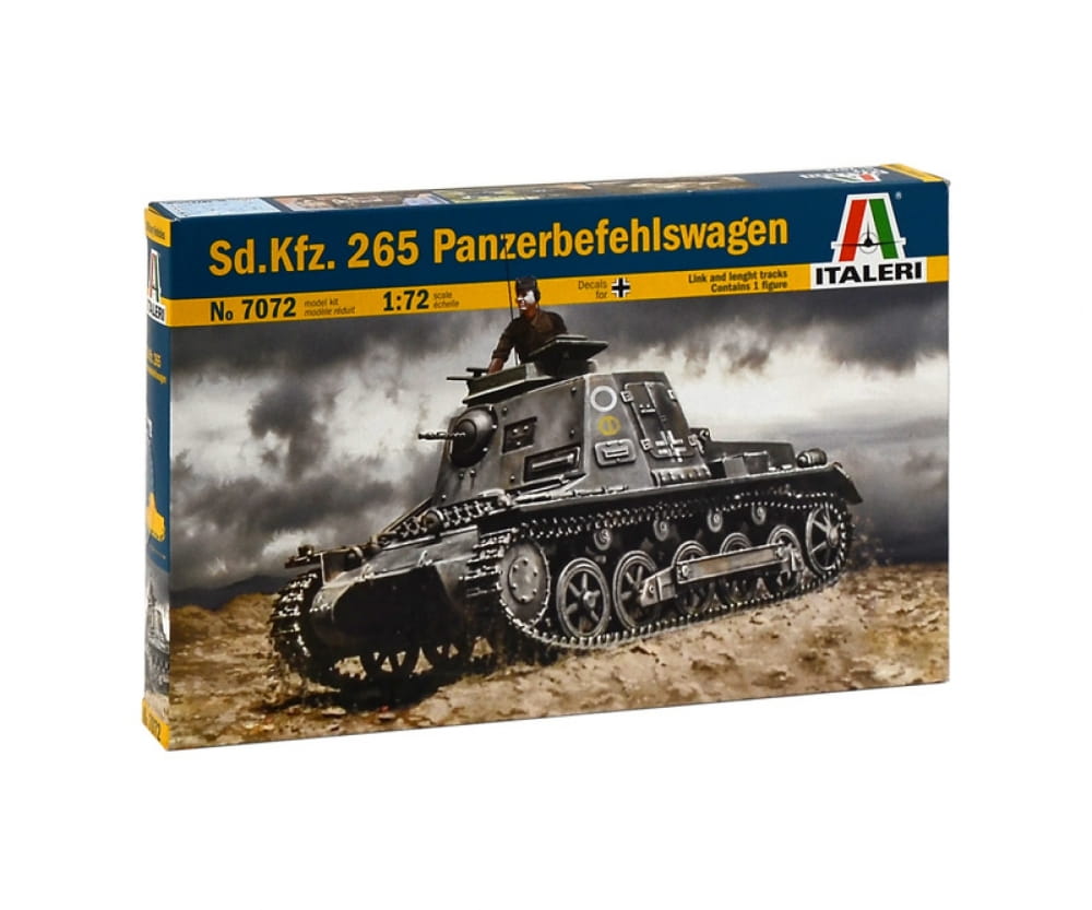 Italeri 1:72 Sd.Kfz 265 Kleine Panzerbefehlswag.