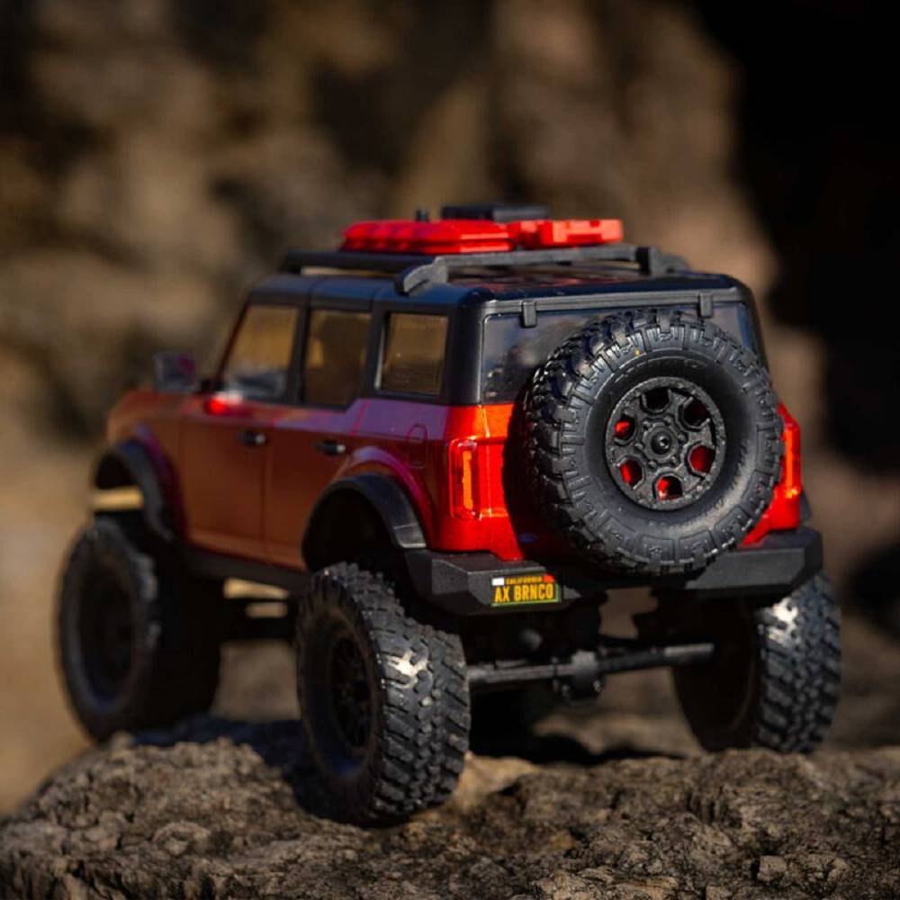 Axial RC Crawler SCX24 2021 Ford Bronco 4WD 1:24 RTR Rot Axial RC Crawler SCX24 2021 Ford Bronco 4WD 1:24 RTR Rot