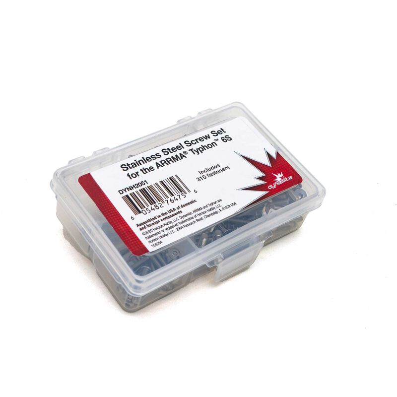 Dynamite Stainless Steel Screw Set_ Arrma Typhoon 6S - RC-Zubehoer