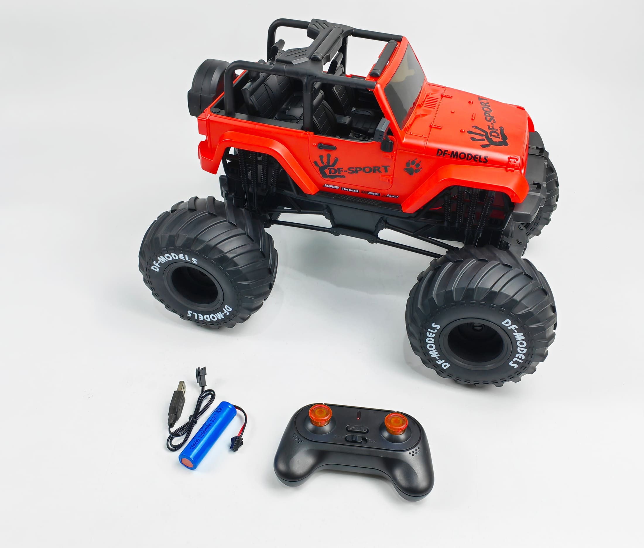 RC DF JUMBO FOOT Off-Roader 1 10 RTR
