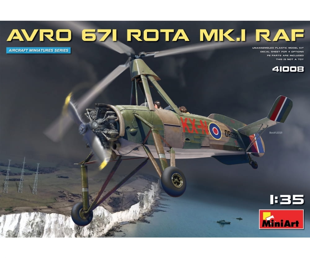 MiniArt 1:35 RAF AVRO 671 Rota Mk.I Plastik Modellbau