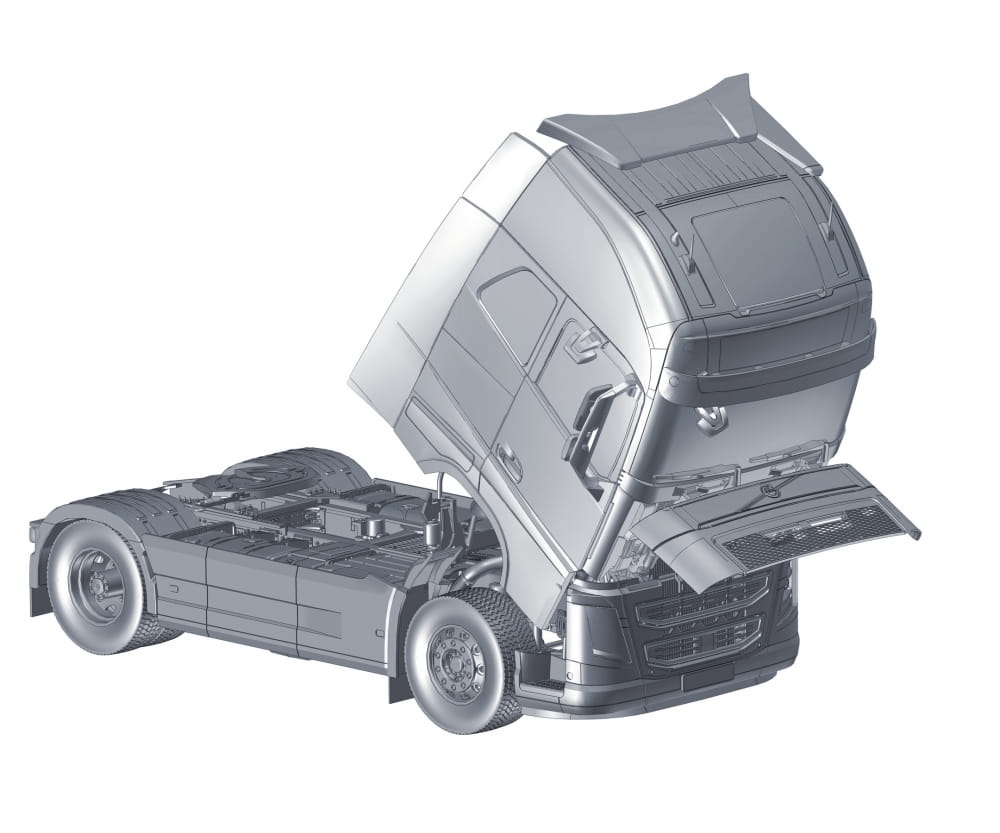Italeri 1:24 Volvo FH4 Globetrotter XL Truck LKW Plastik Modellbau Bausatz