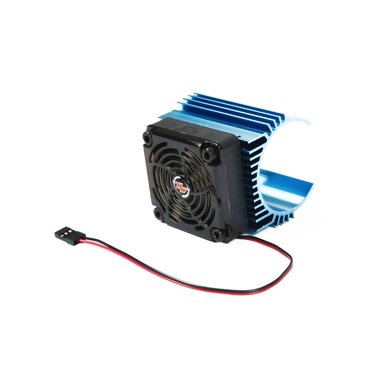 Hobbywing Luefter mit Kuehlrippen fuer 44mm Motor - RC-Zubehoer