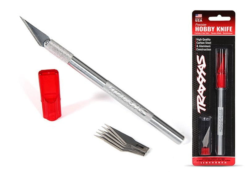 Traxxas Hobby Messer mit 5 Klingen Traxxas Hobby Messer mit 5 Klingen - RC-Zubehoer