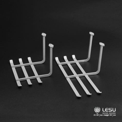 Lesu 1_14 Unterfahrschutz seitlich V2A Paar - RC-Zubehoer