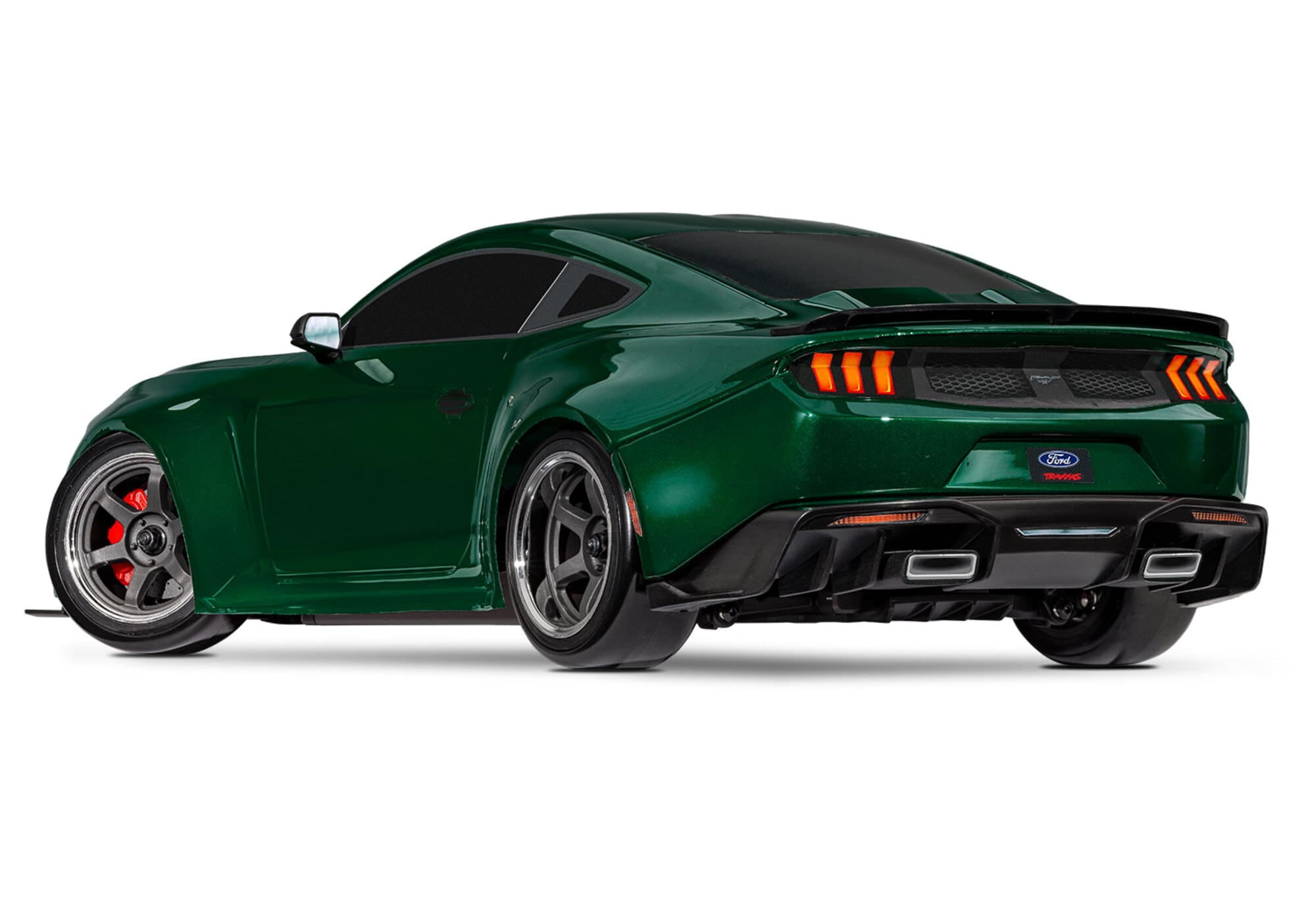 traxxas 4tec ford mustang drift 1_10 2wd rtr gruen Traxxas 4-TEC Ford Mustang Drift gruen 1_10 RTR Modell mit TSM Drift-Technologie und 2WD Antrieb