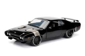 Jadatoys 1:24 Modellauto Dom's Plymouth GTX Fast and Furious 8
