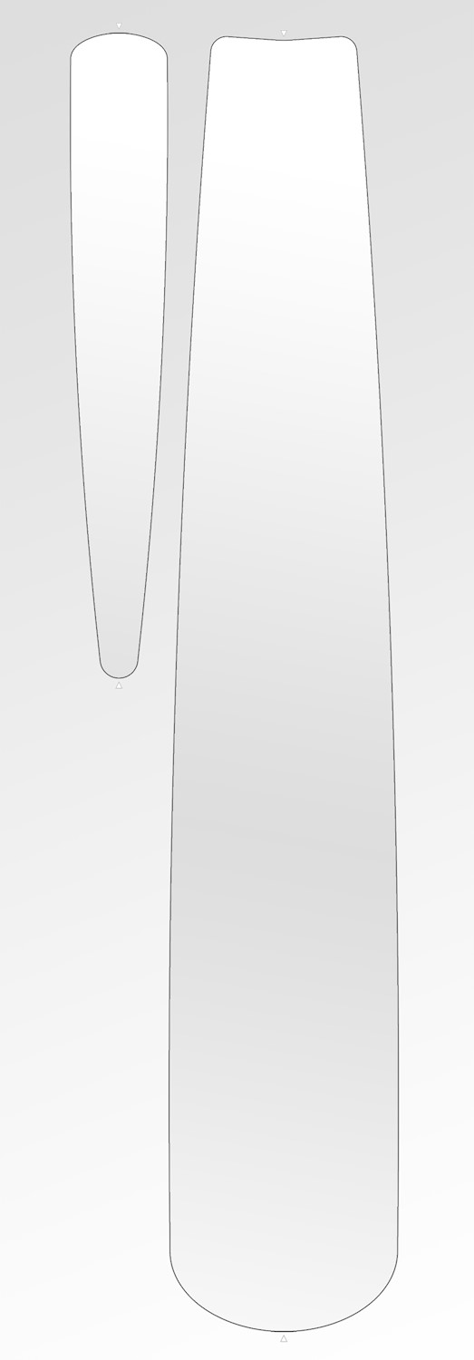 Multiplex Landekufen Folie transparent _v_ und h._FUNRAY - RC-Zubehoer