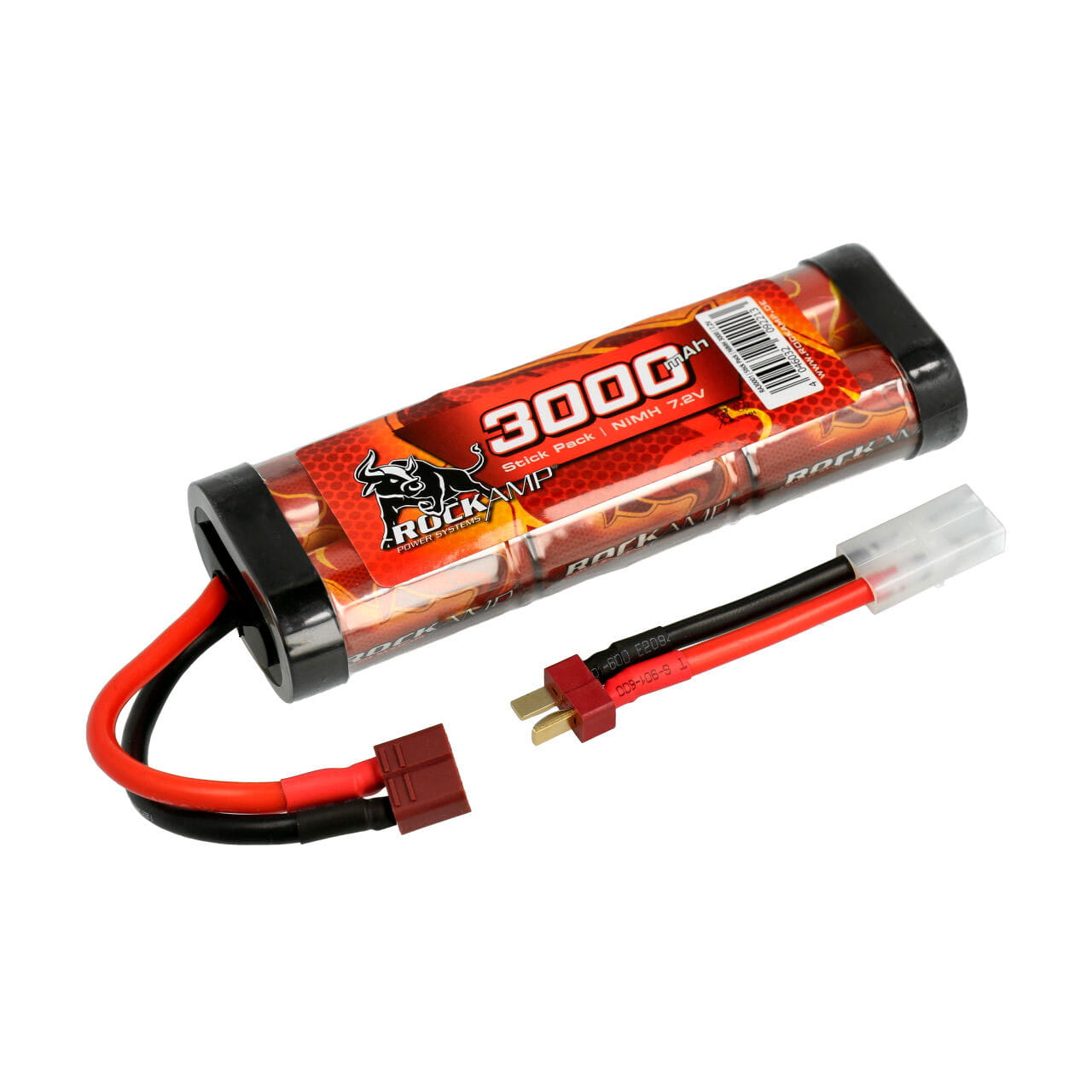 Robitronic 7_2V Akku 3000mAh NiMH Stick Pack T-Stecker_ Tamiya - RC-Zubehoer