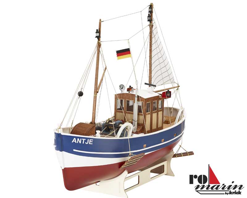 Romarin RC Schiff Antje Fischkutter Baukasten Romarin RC Schiff Antje Fischkutter Baukasten