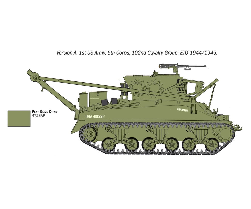 Italeri 1:35 M32 Recovery Vehicle