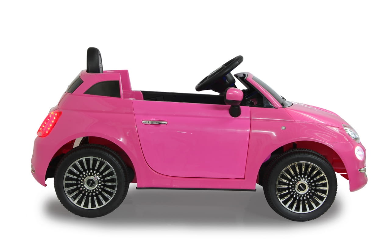 Jamara Ride-on Fiat 500 pink 12V