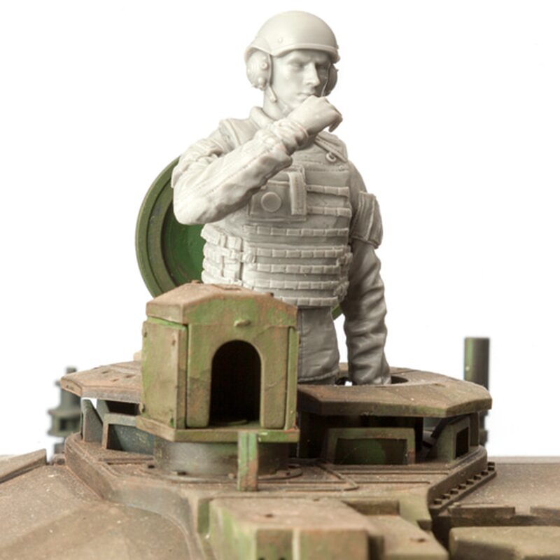 Torro 1_16 Figurenbausatz Britischer Panzerkommandant - RC-Zubehoer
