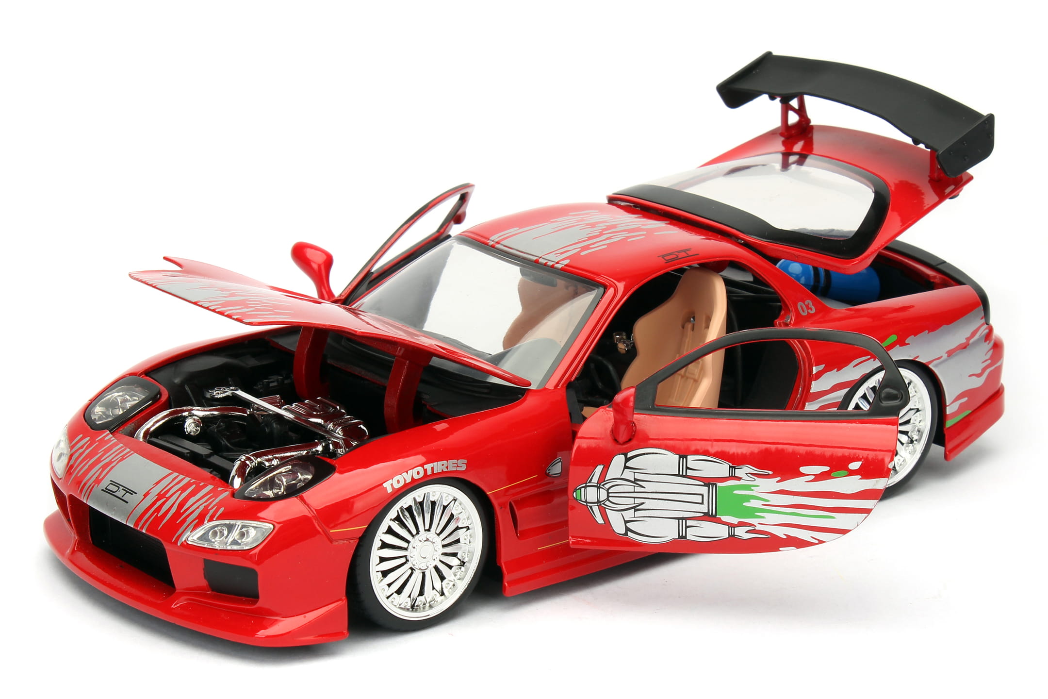 Jada Fast & Furious 1993 Mazda RX-7 1:24 Mod