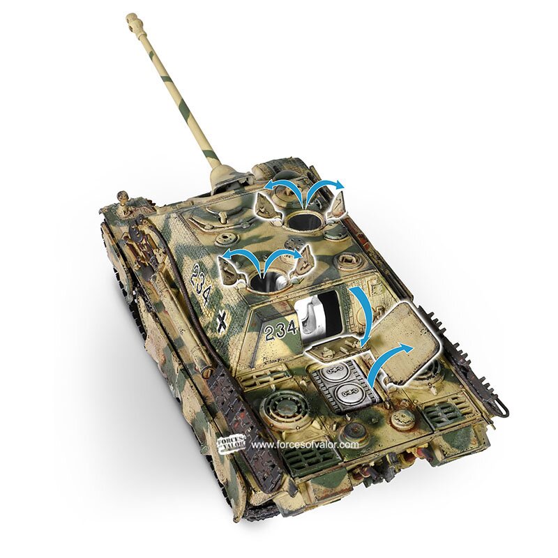 Torro 1_32 Jagdpanther frueh - RC-Zubehoer