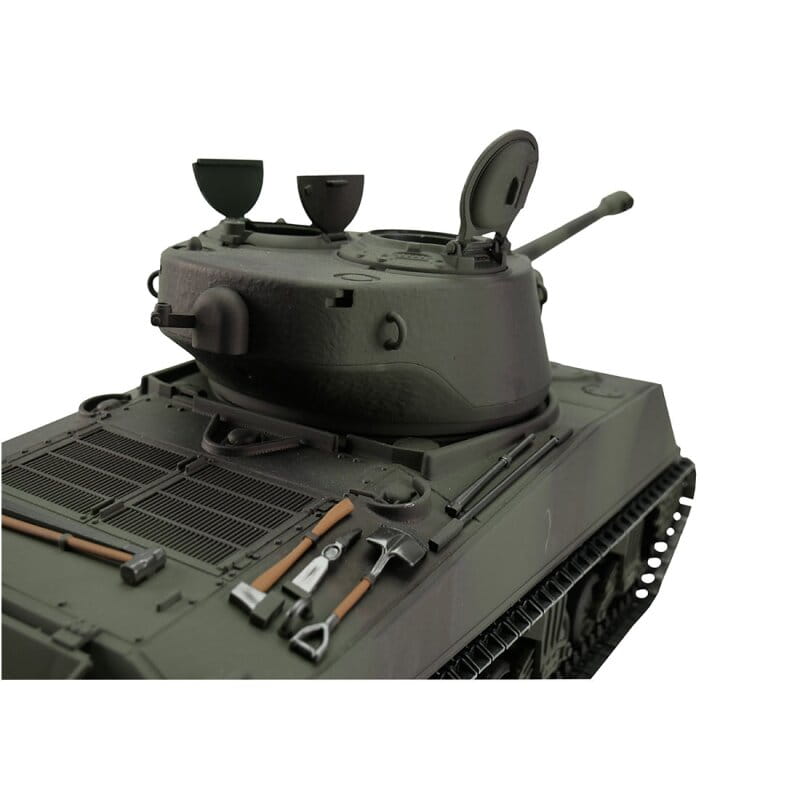 Torro RC Panzer M4A3 Sherman 76mm tarn BB 1_16 - RC-Zubehoer