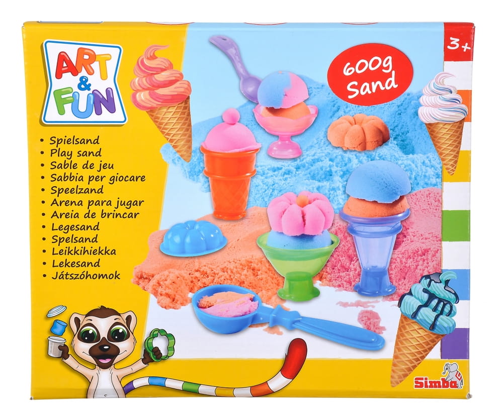 Simba Toys A&F Spielsand Set Eiscreme