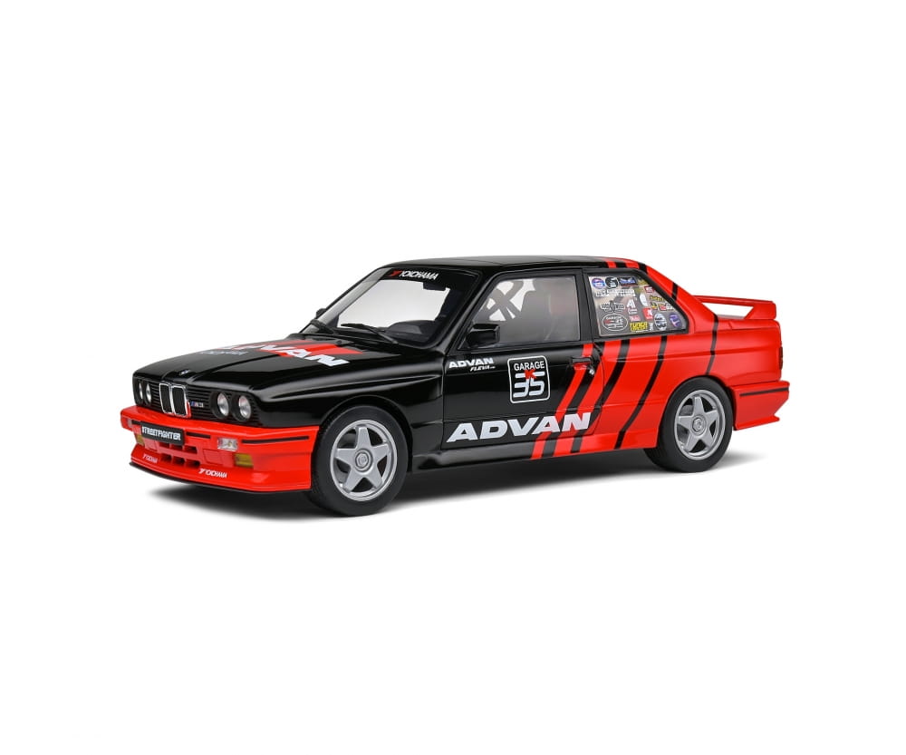 Solido 1_18 BMW E30 M3 ADVAN DRIFT Modellauto - RC-Zubehoer