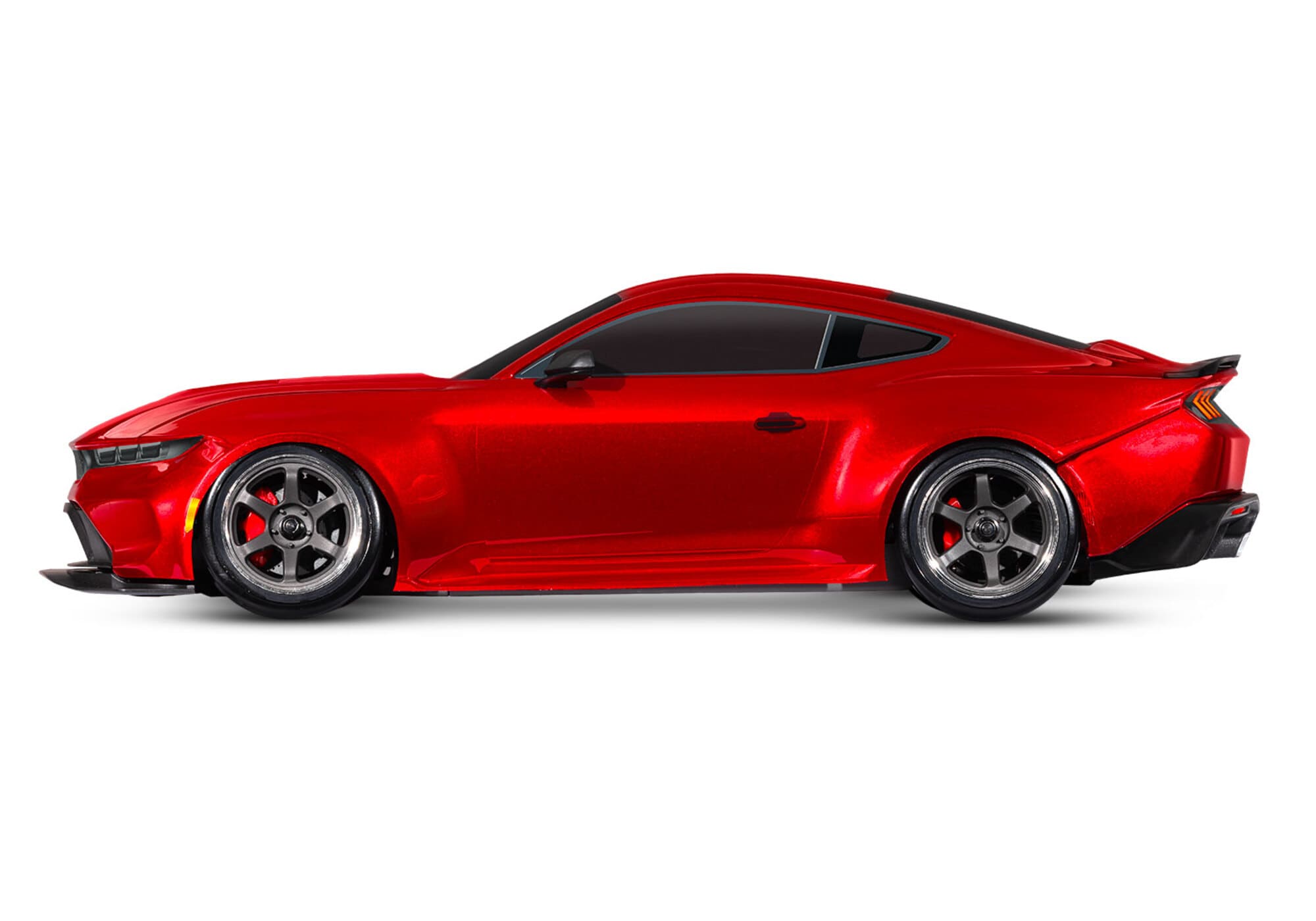 Traxxas 4-TEC Ford Mustang Drift rot 1_10 RTR Modell mit TSM Drift-Technologie und 2WD Antrieb