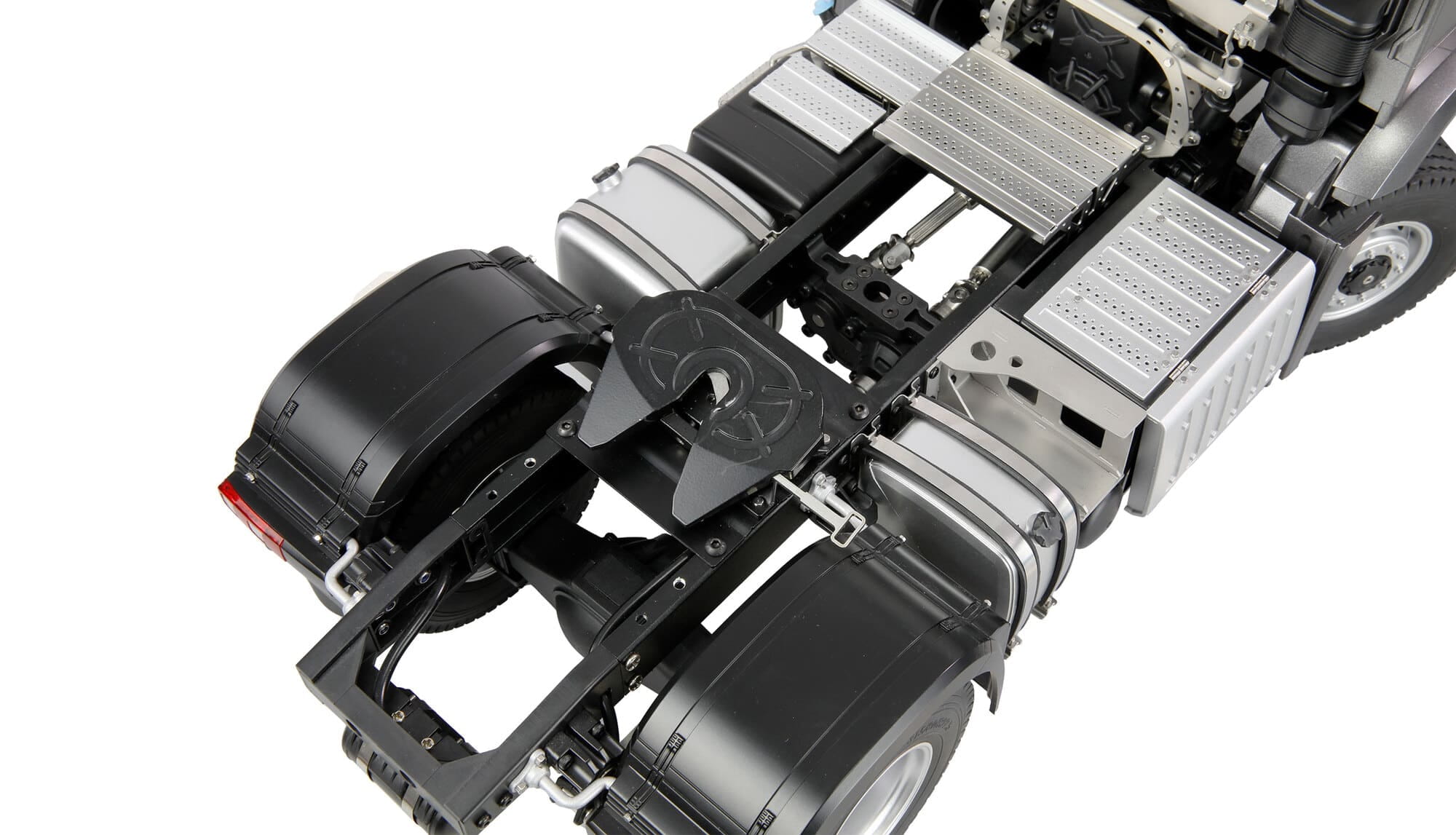 Amewi Mercedes-Benz Arocs 1_14 RTR 4x4 mit Kippauflieger aus Metall in Anthrazit