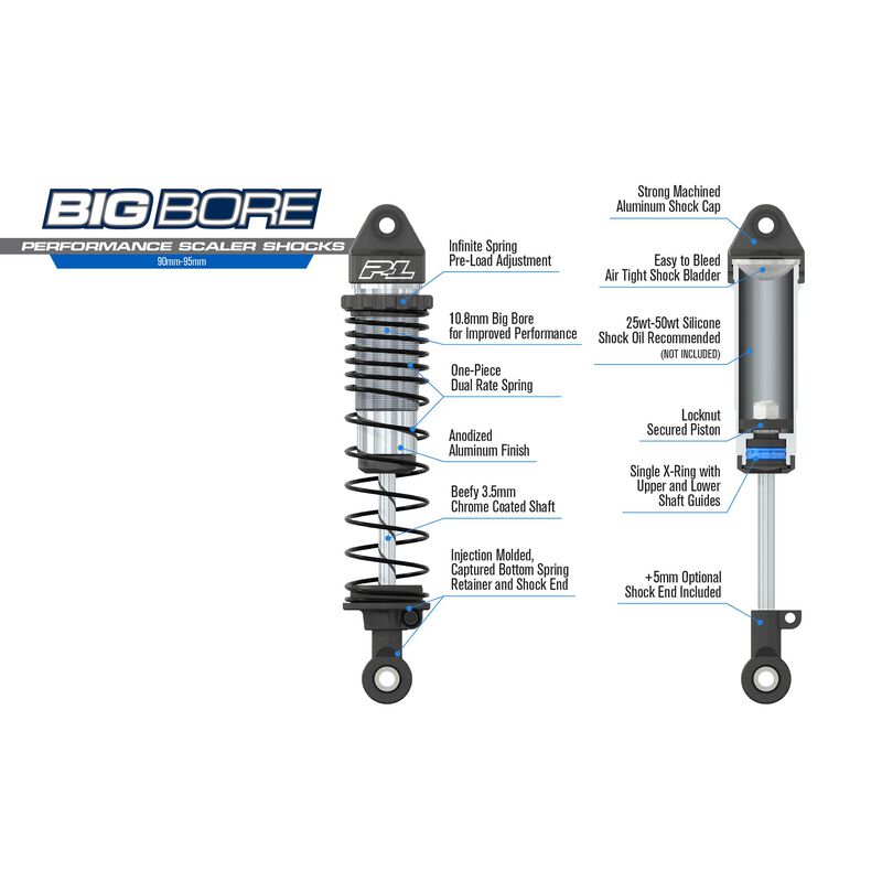 Proline Big Bore Scaler Shocks _90mm-95mm_ F_R - RC-Zubehoer