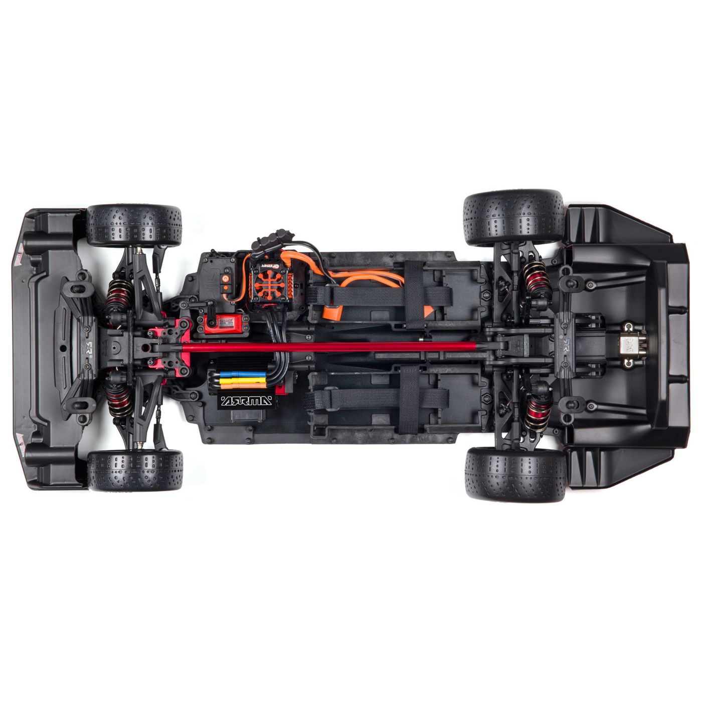 ARRMA Felony 6S BLX RTR Muscle Car im Massstab 1 zu 7 in Retro-Optik-schwarz matt