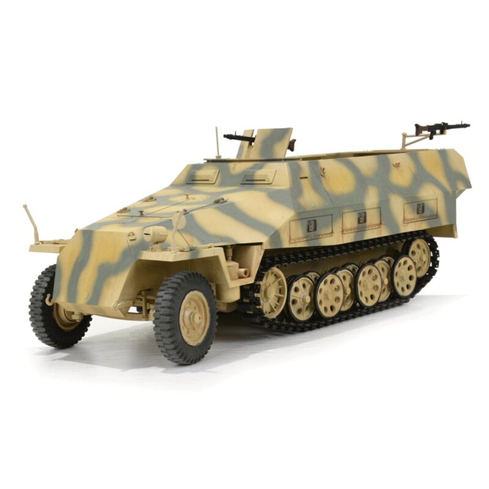 Torro 1_16 RC Modell Sd_ Kfz_ 251_1 Ausf. D in tarn farbe mit funktionalen Details