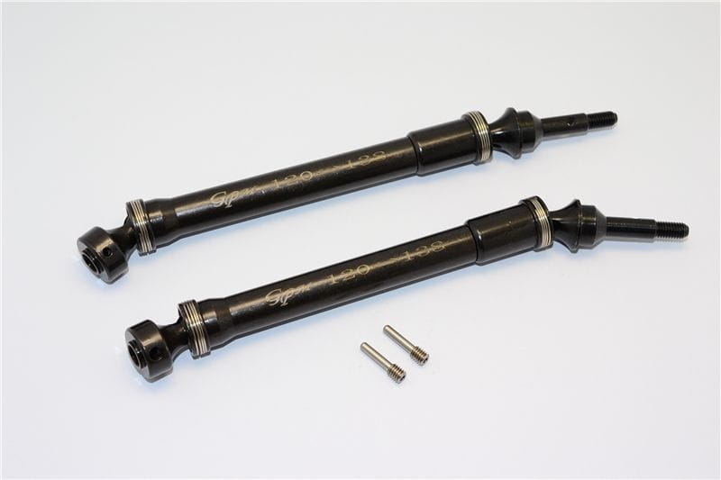 GPM Stahlantriebswellen v_h schwarz fuer Traxxas 1_10 Revo_ E-Revo - RC-Zubehoer